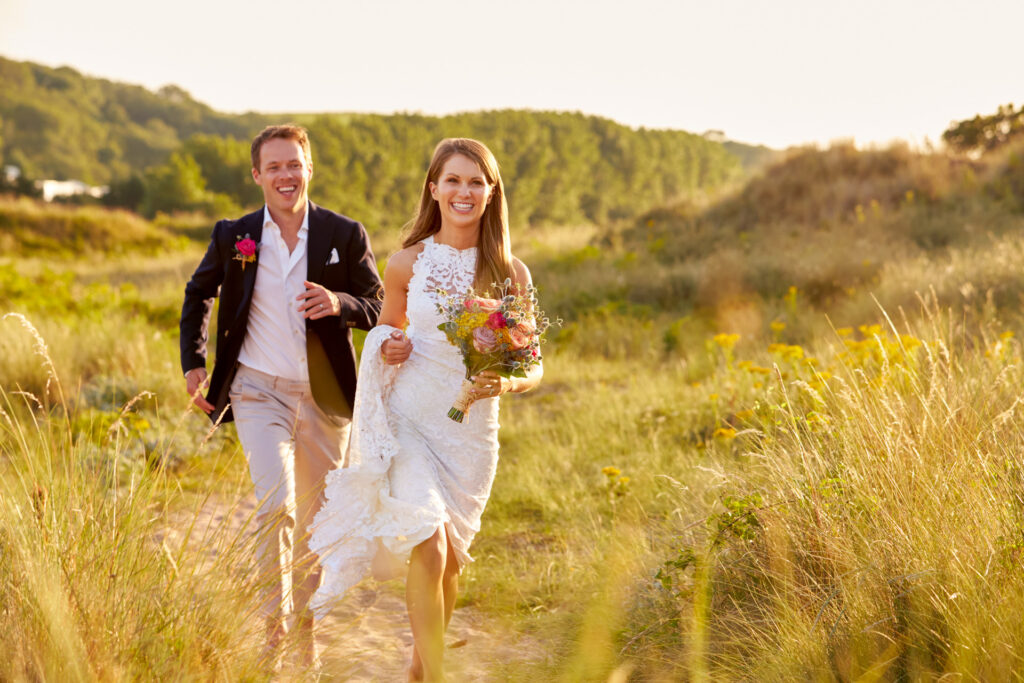 romantic married couple celebrating beach wedding 2023 11 27 04 52 02 utc Houston Wedding Photography